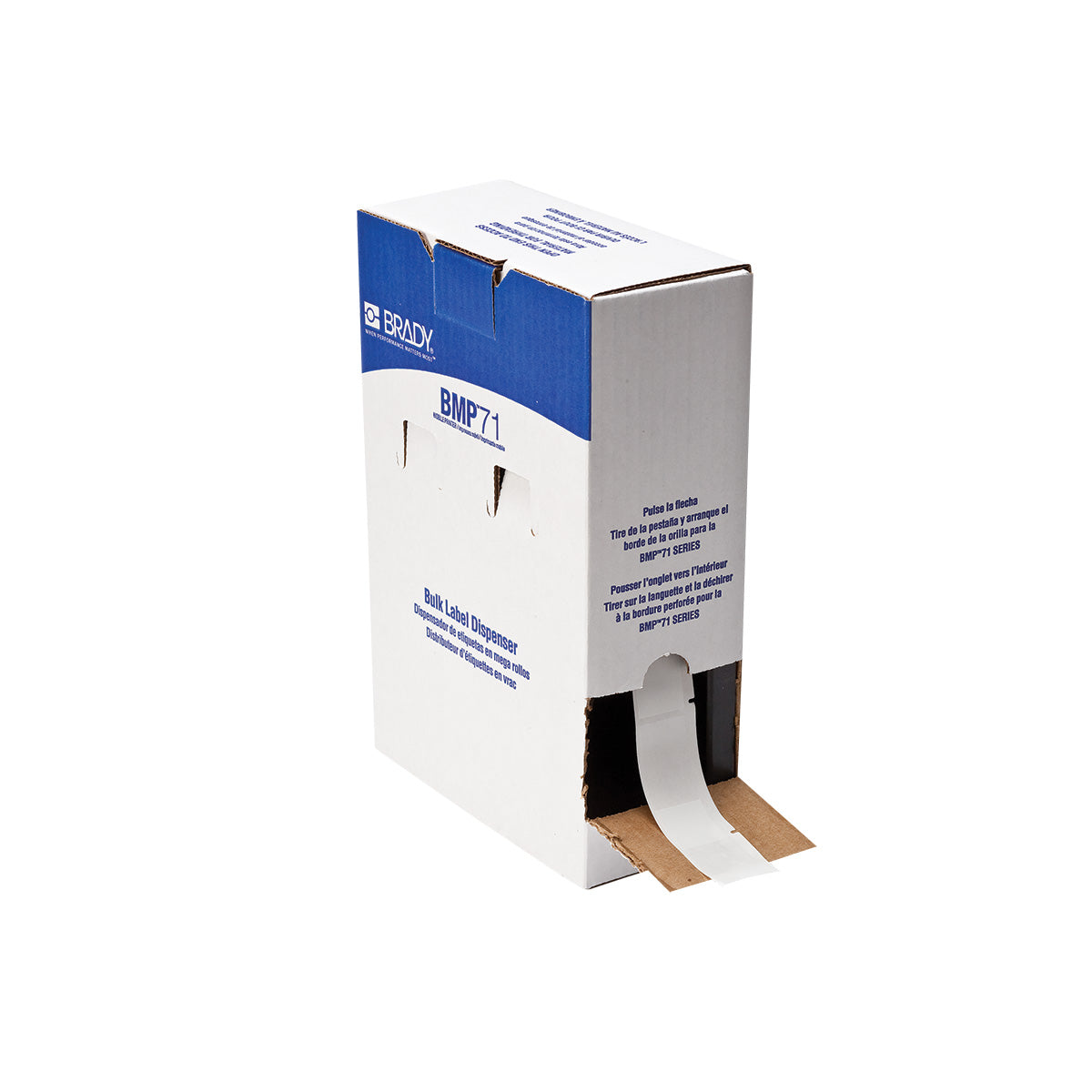 Brady BM-75-461 Self-Laminating Cryogenic Polyester Labels for M610, M611, BMP61, M710 and BMP71 174495