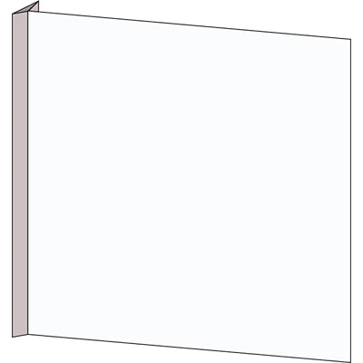 Brady Bi Blank-318X318-B-455 Blank Corridor Signs 222582
