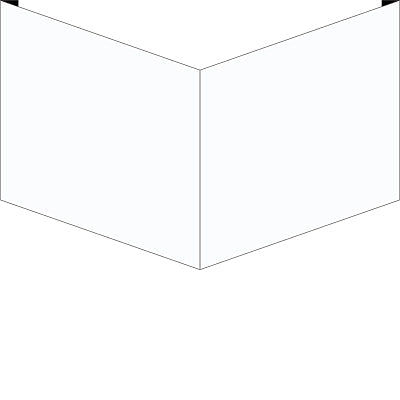 Brady V Blank-318X318-B-455 Blank Projecting Signs 222583