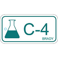 Brady Energy Tag-C-4-75X38Mm-Pp/25 Energy Source Tag Chemical 138766