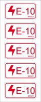 Brady Energy Tag-E-10-75X38Mm-Sa/5 Energy Source Label - Electrical 138471