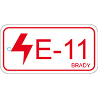 Brady Energy Tag-E-11-75X38Mm-Sapp/25 Energy Source Tag Control Panel 138829