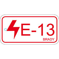 Brady Energy Tag-E-13-75X38Mm-Sapp/25 Energy Source Tag Control Panel 138831
