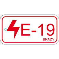 Brady Energy Tag-E-19-75X38Mm-Sapp/25 Energy Source Tag Control Panel 138837