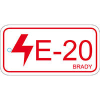 Brady Energy Tag-E-20-75X38Mm-Sapp/25 Energy Source Tag Control Panel 138838