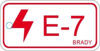 Brady Energy Tag-E-7-75X38Mm-Sapp/25 Energy Source Tag - Electrical 138448