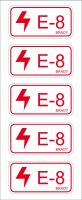 Brady Energy Tag-E-8-75X38Mm-Sa/5 Energy Source Label - Electrical 138469