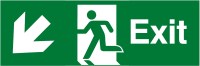 Brady E/A225/E001/En1-Pp-Pholumb-450X150/1-B Glow-in-the-dark safety sign 830928
