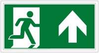 Brady E/E002/A0/Nt-Pp-400X200/1-B Emergency exit (right) - ISO 7010 138921