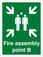 Brady E/E007/En23-Pp-Pholumb-300X400/1-B Glow-in-the-dark safety sign 834514