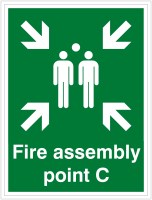 Brady E/E007/En24-Pp-Pholumb-300X400/1-B Glow-in-the-dark safety sign 834517