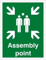 Brady E/E007/En3-Sa-Pholumb-100X250/1-B Glow-in-the-dark safety sign 834532