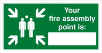 Brady E/E007/En70-Pp-Pholumb-150X300/1-B Glow-in-the-dark safety sign 834537