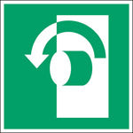 Brady E/E018/Nt-Sa-Pholumc-150X150/1-B Glow-in-the-dark safety sign 834664