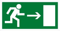 Brady E/X359/Nt-Alu-Pholumc-300X150/1-B Glow-in-the-dark safety sign 836835
