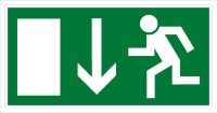 Brady E/X361/Nt-Sa-Pholumc-400X200/1-B Glow-in-the-dark safety sign 836842