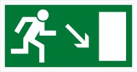 Brady E/X381/Nt-Sa-Pholumc-300X150/1-B Glow-in-the-dark safety sign 836852