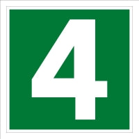 Brady E/Y004-Pp-Pholumb-100X300/1-B Glow-in-the-dark safety sign 834976