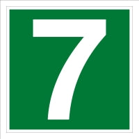 Brady E/Y007-Pp-Pholumb-050X150/1-B Glow-in-the-dark safety sign 834991