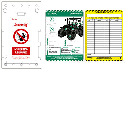 Brady Ent-Gb-Eti-Trac Tractor-Tag Kit 303001