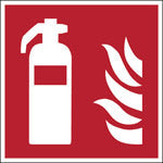 Brady F/F001/Nt-Sa-Pholumc-200X200/1-B Glow-in-the-dark safety sign - Fire extinguisher 835161