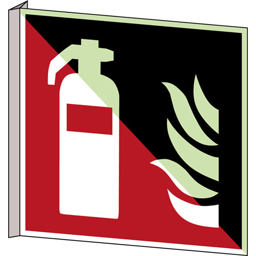 Brady F/F001/Nt-Bipvc-Pholumc-200X200/1-B Glow-in-the-dark safety sign 836963