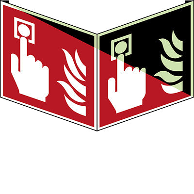 Brady F/F005/Nt-Vpvc-Pholumb-200X200/1-B Glow-in-the-dark safety sign 836730