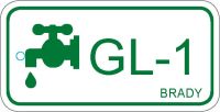 Brady Energy Tag-Gl-1-75X38Mm-Pp/25 Energy Source Tag - Glycol 138444