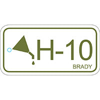 Brady Energy Tag-H-10-75X38Mm-Pp/25 Energy Source Tag Hydraulic 138750