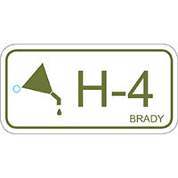 Brady Energy Tag-H-4-75X38Mm-Pp/25 Energy Source Tag Hydraulic 138744