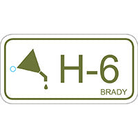 Brady Energy Tag-H-6-75X38Mm-Pp/25 Energy Source Tag Hydraulic 138746