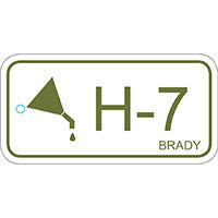 Brady Energy Tag-H-7-75X38Mm-Pp/25 Energy Source Tag Hydraulic 138747