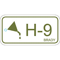 Brady Energy Tag-H-9-75X38Mm-Pp/25 Energy Source Tag Hydraulic 138749
