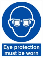 Brady M/M004/En18-Pp-Pholumb-300X400/1-B Glow-in-the-dark safety sign 835618
