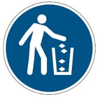 Brady M/M030/Nt-Sa-Pholumc-Dia 150/1-B Glow-in-the-dark safety sign 835878