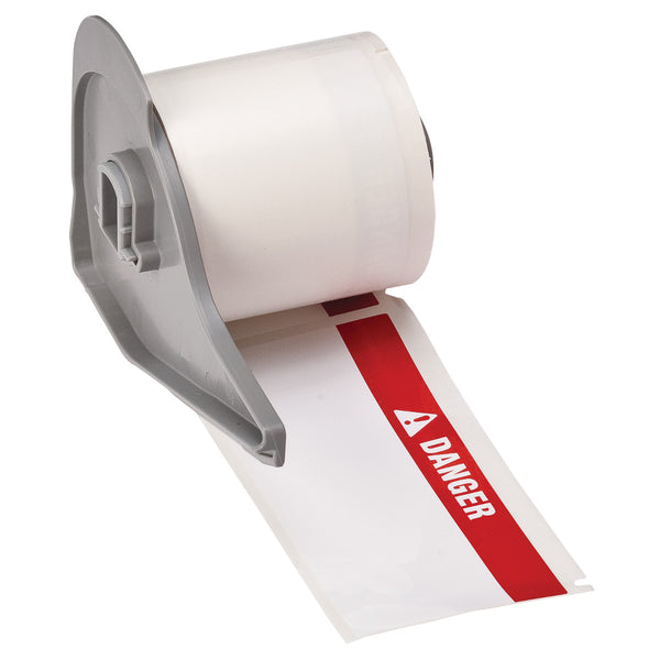 Brady M7-38-483-DANGER Ultra Aggressive Adhesive Multi-Purpose Polyester Labels for M710 and BMP71 174623