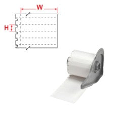 Brady BM71-40-412 Bulk Polypropylene Tag For M611, Bmp61 And Bmp71 114868