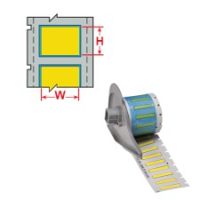 Brady M71-94-1-342YL Bmp71 Permasleeve Wire Marker Sleeves 114996