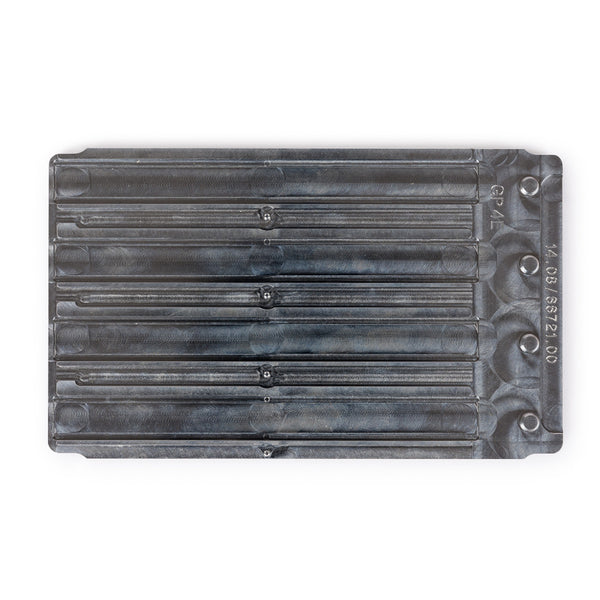 Brady PIAST.ENTRELEC ALLUM. (1 PZ.) 4-tree aluminium plate for terminal blocks ABB/EN SA40EN