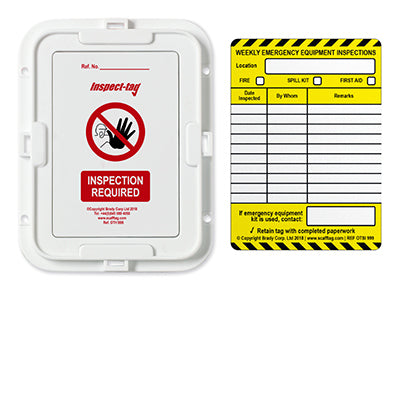 Brady Omn-Gb-Oth-Port-999 Weekly Emergency Inspection Kit 237878