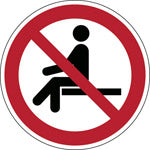 Brady P/P018/Nt-Pp-Pholumb-Dia 150/1-B Glow-in-the-dark safety sign 836026