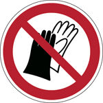 Brady P/P028/Nt-Sa-Pholumb-Dia 150/1-B Glow-in-the-dark safety sign 836083