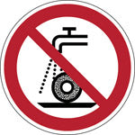 Brady P/P033/Nt-Alu-Pholumc-Dia 150/1-B Glow-in-the-dark safety sign 836105