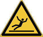 Brady W/W011/Nt-Pp-Pholumb-Tri 150/1-B Glow-in-the-dark safety sign 836171