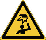 Brady W/W020/Nt-Pp-Pholumc-Tri 150/1-B Glow-in-the-dark safety sign 836210