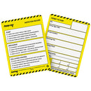 Brady Ent-Gb-Etsi-Std-P2P-50 Permit To Pump Insert 237869