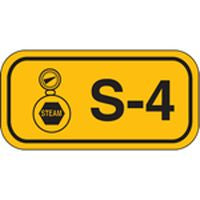 Brady Energy Tag-S-4-75X38Mm-Pp/25 Energy Source Tag - Steam 138426