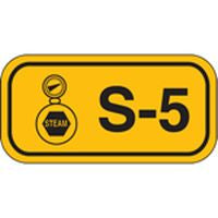 Brady Energy Tag-S-5-75X38Mm-Pp/25 Energy Source Tag - Steam 138427