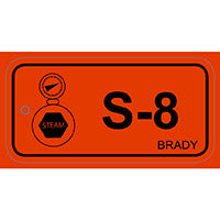 Brady Energy Tag-S-8-75X38Mm-Pp/25 Energy Source Tag Steam 138763