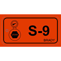 Brady Energy Tag-S-9-75X38Mm-Pp/25 Energy Source Tag Steam 138764